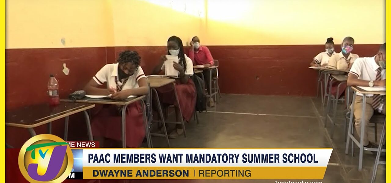 PAAC Members Want Mandatory Summer School | TVJ News - Feb 23 2022 1