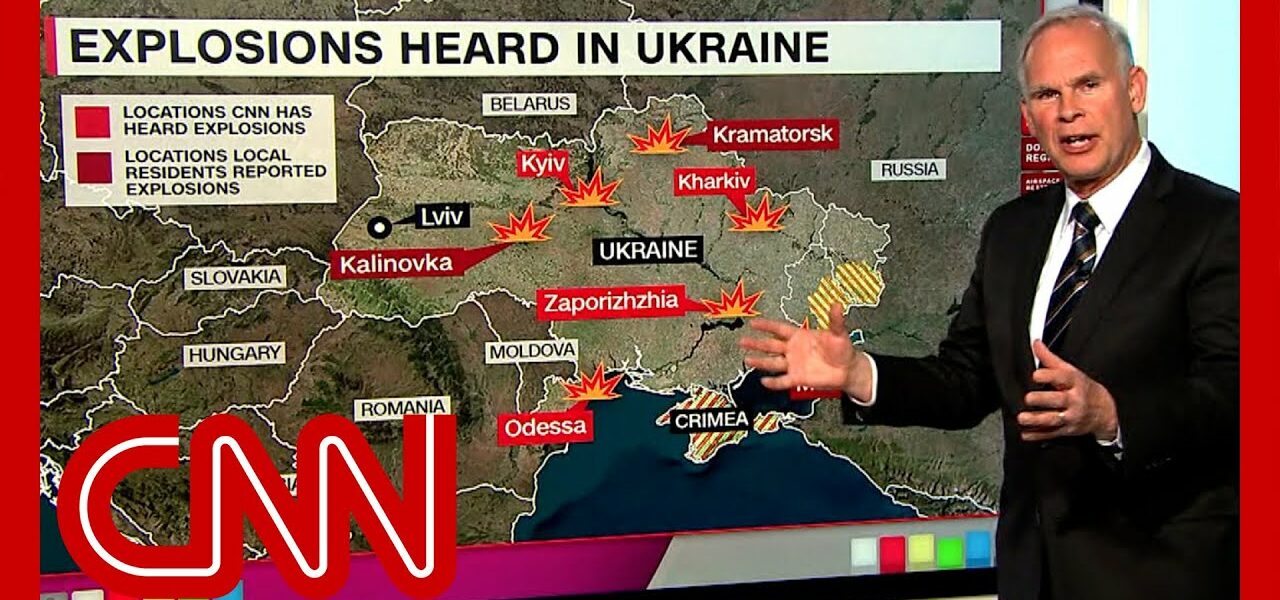 See where Ukraine has been attacked 1