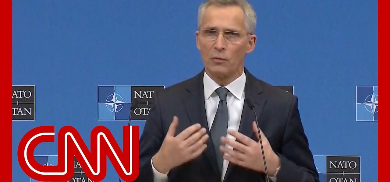 Hear Stoltenberg's response when asked if NATO will use force 1