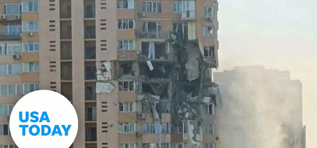 Missile hits apartment building near Kyiv Airport, says mayor | USA TODAY 1