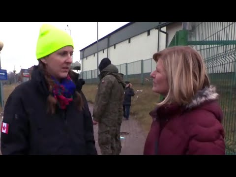 'I wanted to do something' | Canadian-Ukrainian translator at the Medyka border 1