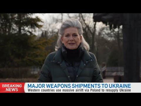 Western nations supplying beleaguered Ukrainian forces | CTV News in Poland 1