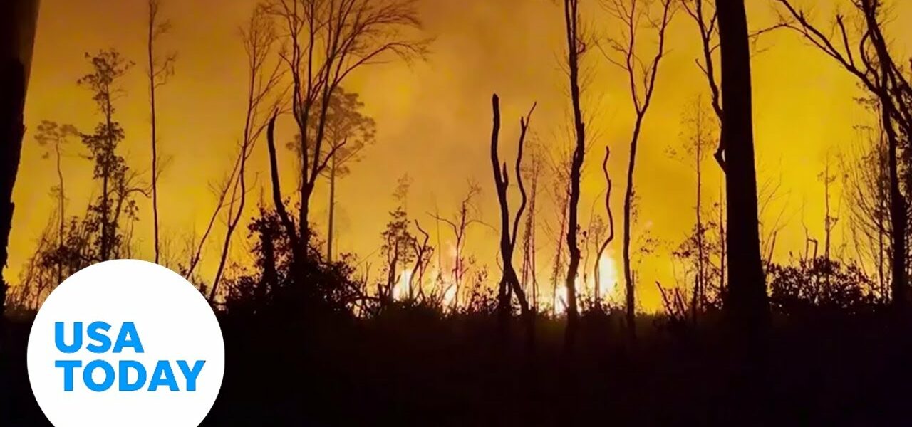 Florida panhandle battles multiple wildfires | USA TODAY 1