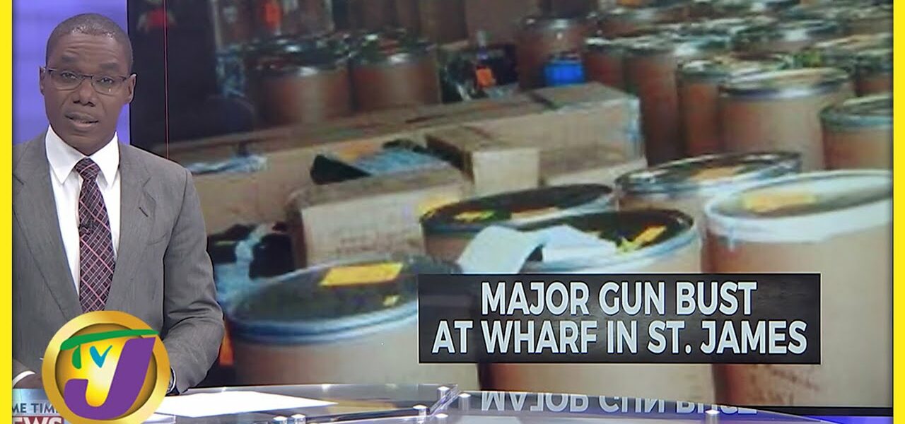 Major Gun Bust at Wharf in St. James | TVJ News - Feb 28 2022 1