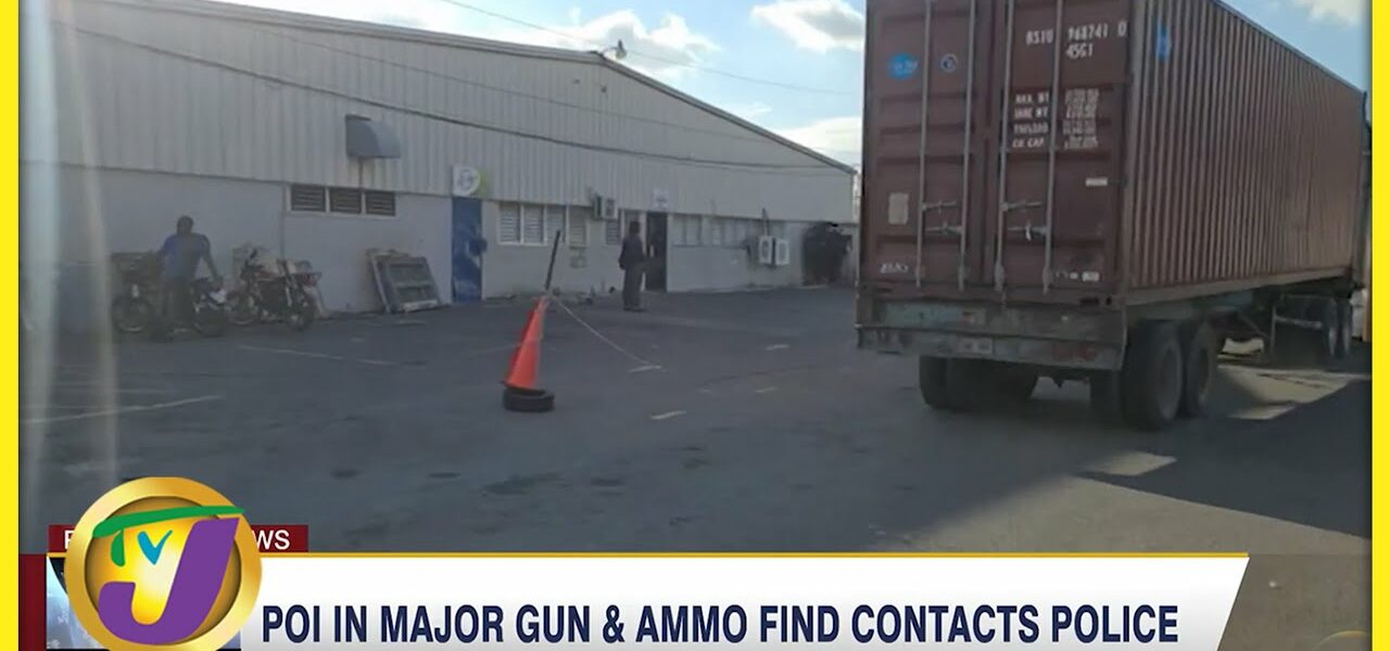 Person of Interest in Major Gun & Ammo find Contacts Police | TVJ News - Mar 5 2022 1