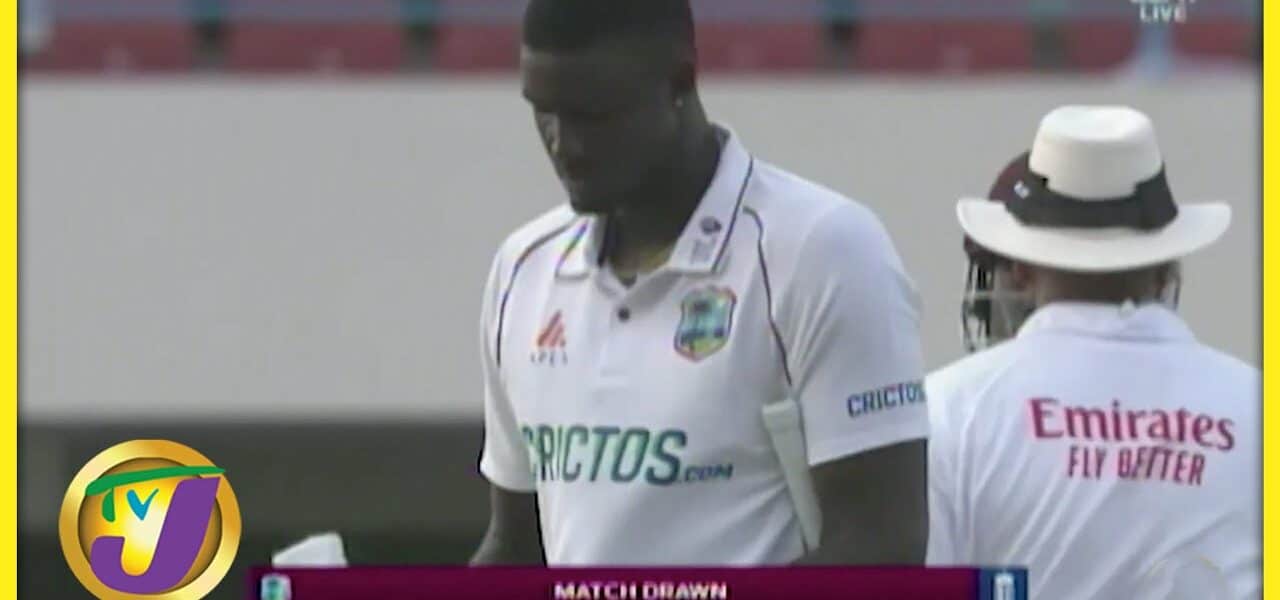 Windies vs England 1st Test Ends in Draw - Mar 12 2022 1