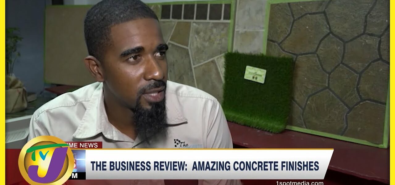 Amazing Concrete Finishes | TVJ Business Day Review - Mar 13 2022 1