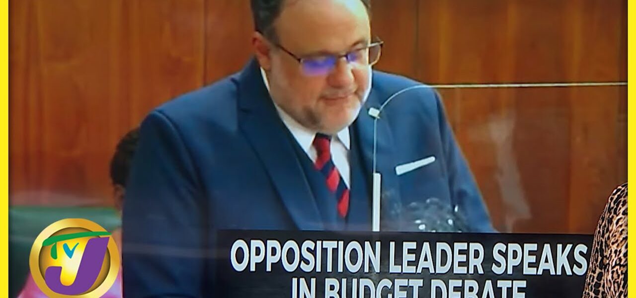 Opposition Mark Golding Speaks in Budget Debate 2022/2022 | TVJ News - Mar 15 2022 1