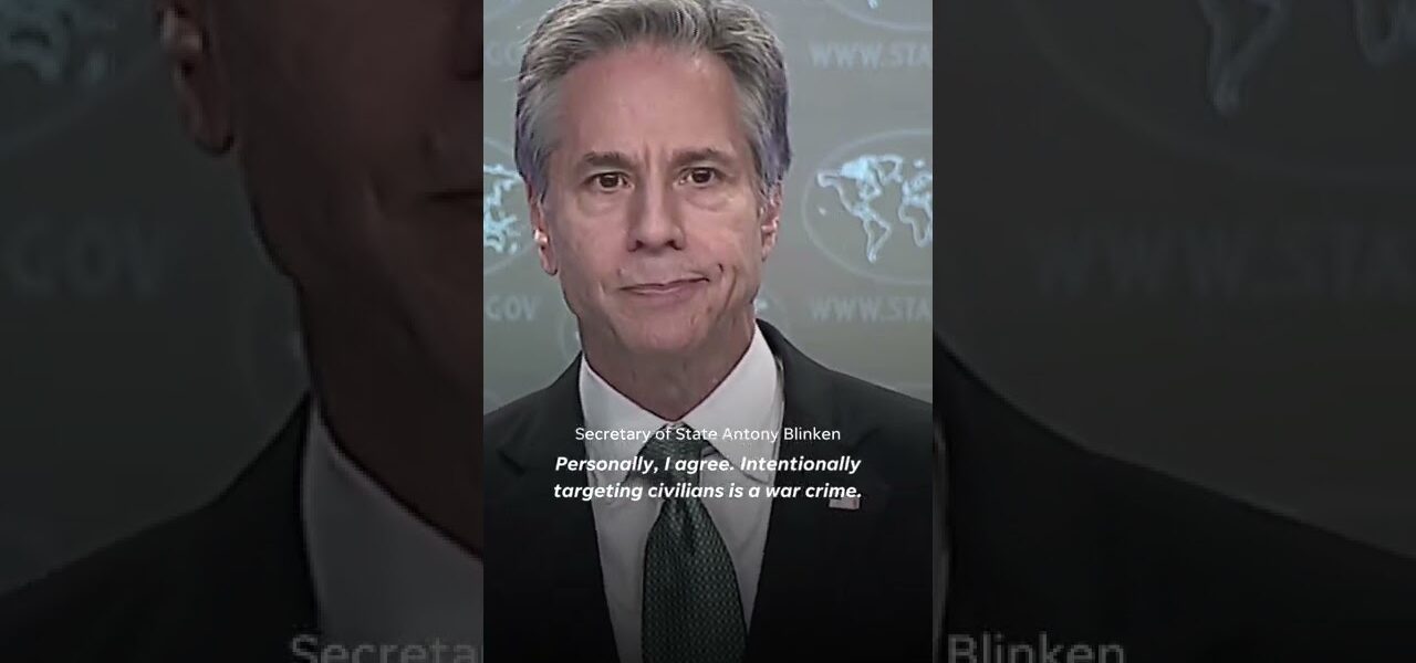 Secretary of State Blinken became the 2nd high-level U.S. official to accuse Russia of war crimes. 1