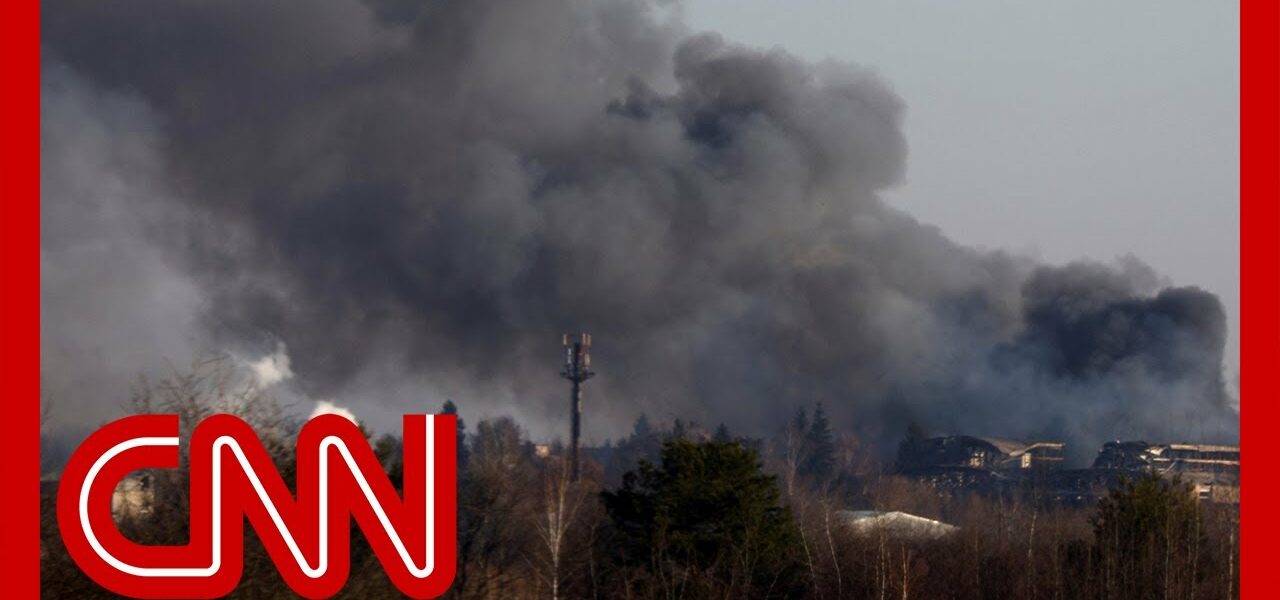 New video: CNN reports from the ground after attack in Lviv 1