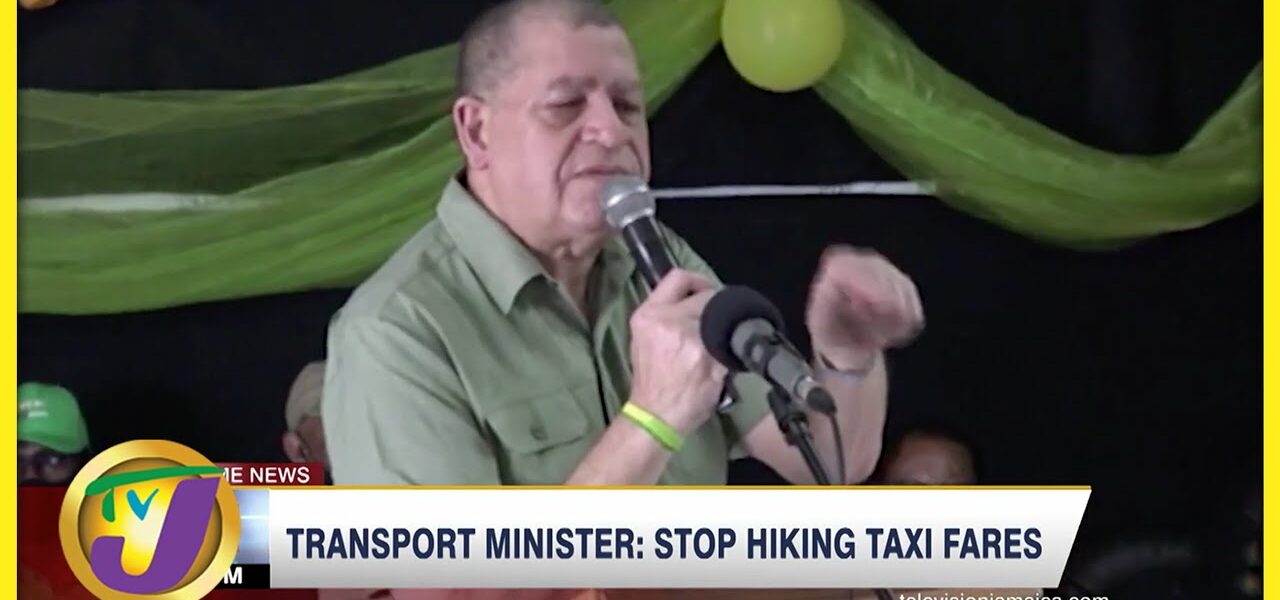 Transport Minister; Stop Hiking Taxi Fares | TVJ News - Mar 20 2022 1