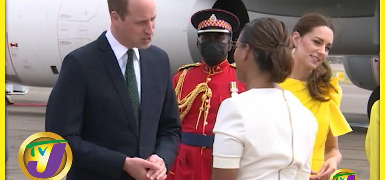 The Duke & Duchess of Cambridge in Jamaica | TVJ All Angles - Mar 23 2022 1