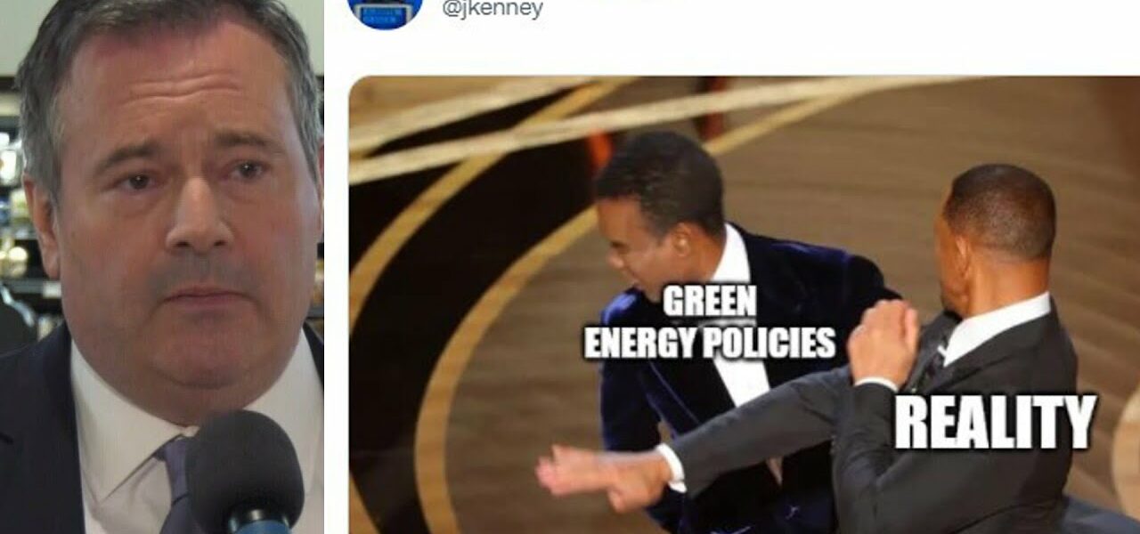 Premier Kenney uses Will Smith meme to call for carbon tax cancellation 1