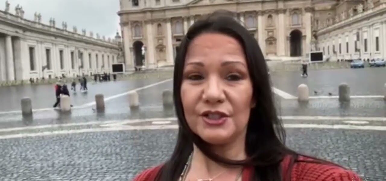 Historic meeting between First Nations delegates and Pope Francis | CTV News in Rome 1