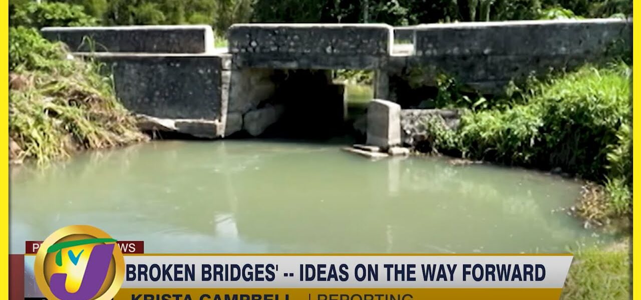 Broken Bridges in Jamaica - Part 3 - Ideas on the Way Forward | TVJ News - Mar 30 2022 1