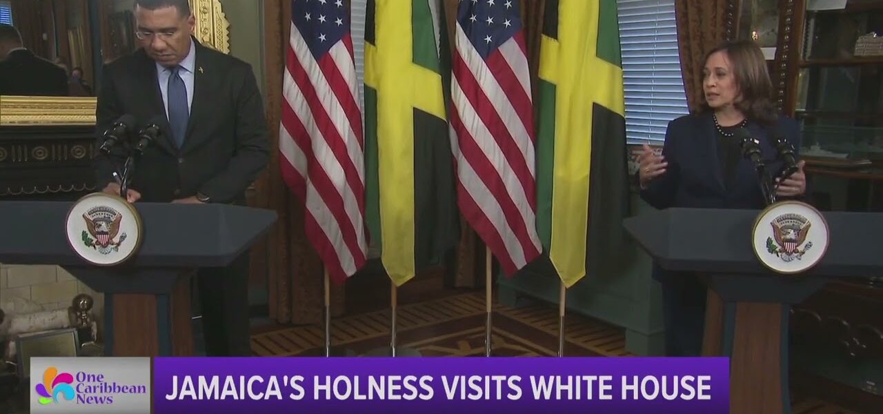 Jamaica's Holness Visits White House 1