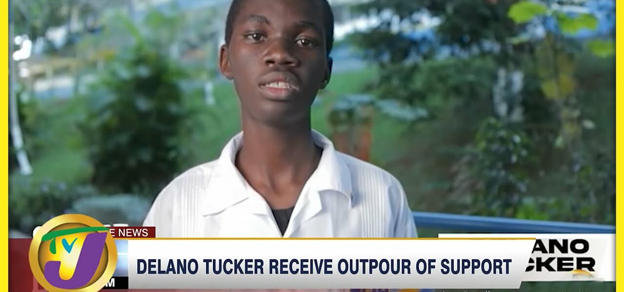 Delano Tucker Story - Teen Receives Support | TVJ News - Mar 3 2022 1