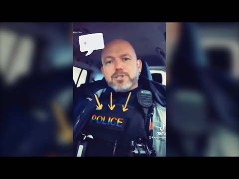 Vancouver transit officer goes viral for his Pride support 1