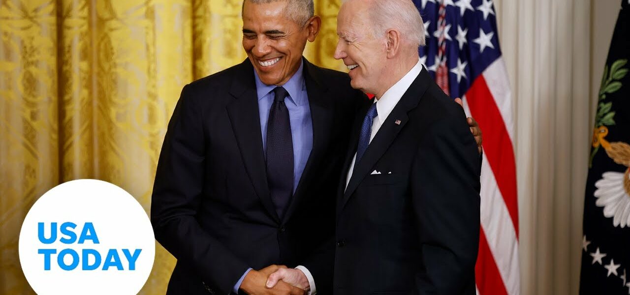 Barack Obama brings jokes with him in return to White House | USA TODAY 1