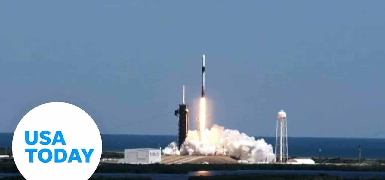 SpaceX Axiom-1 mission launches after delays | USA TODAY 1