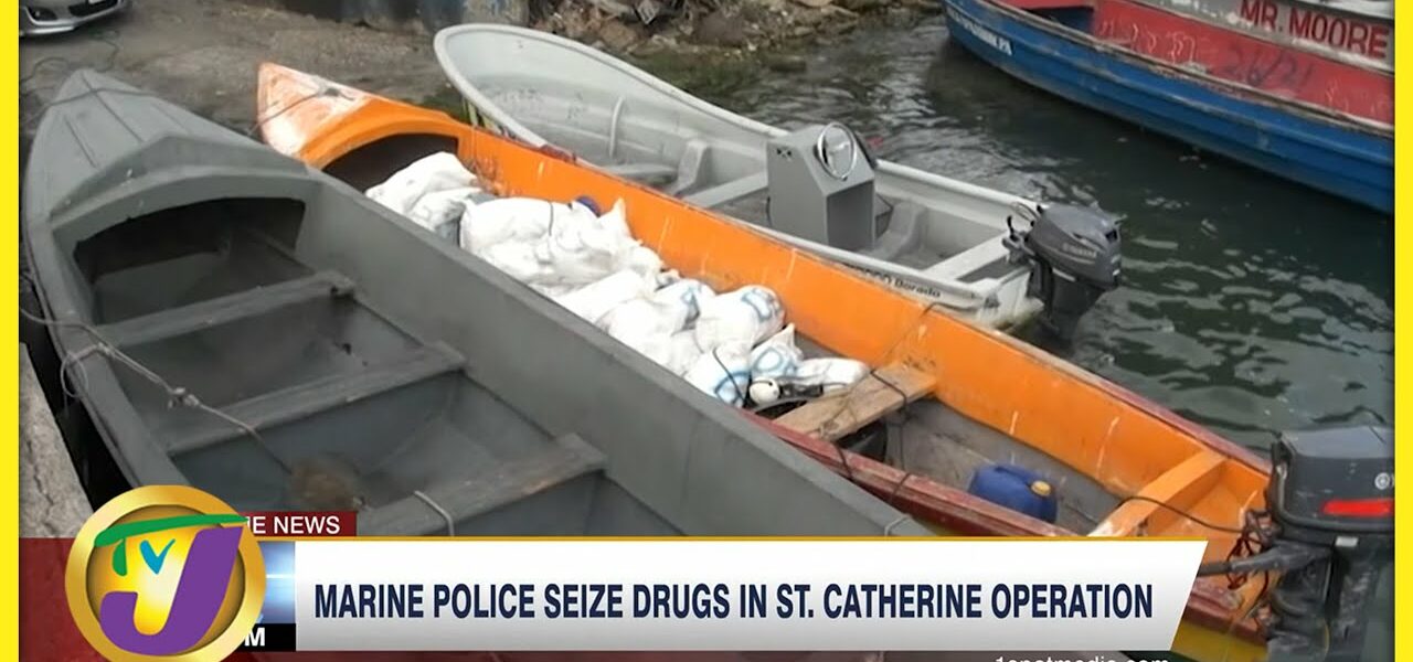 Marine Police Seize 715lbs of Compressed Ganja in St. Catherine | TVJ News - April 10 2022 1