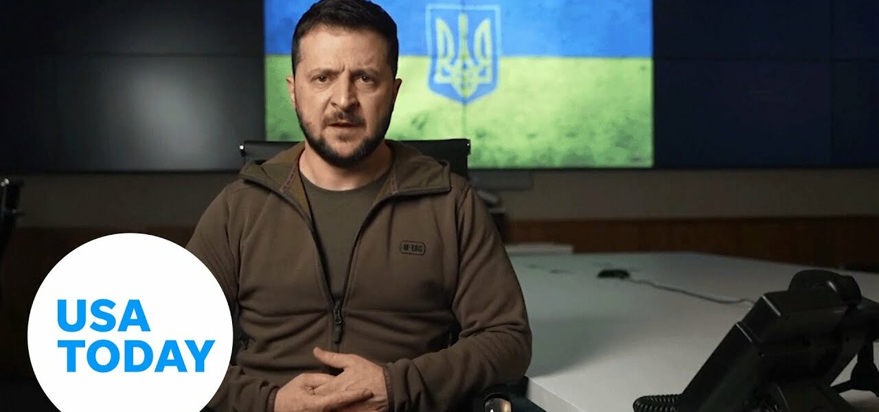 Zelenskyy condemns Russian army as Mariupol future remains unknown | USA TODAY 8