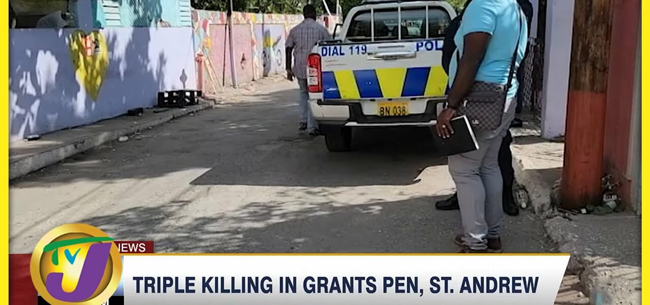 Triple Killing in Grants Pen St. Andrew | TVJ News - April 2 2022 1
