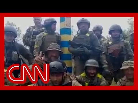 Ukrainian forces reach Russian border near Kharkiv 5