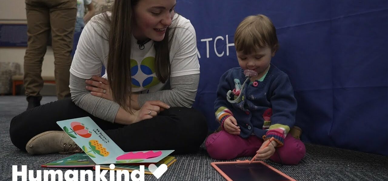 Toddler meets the bone marrow donor who saved her | Humankind 2