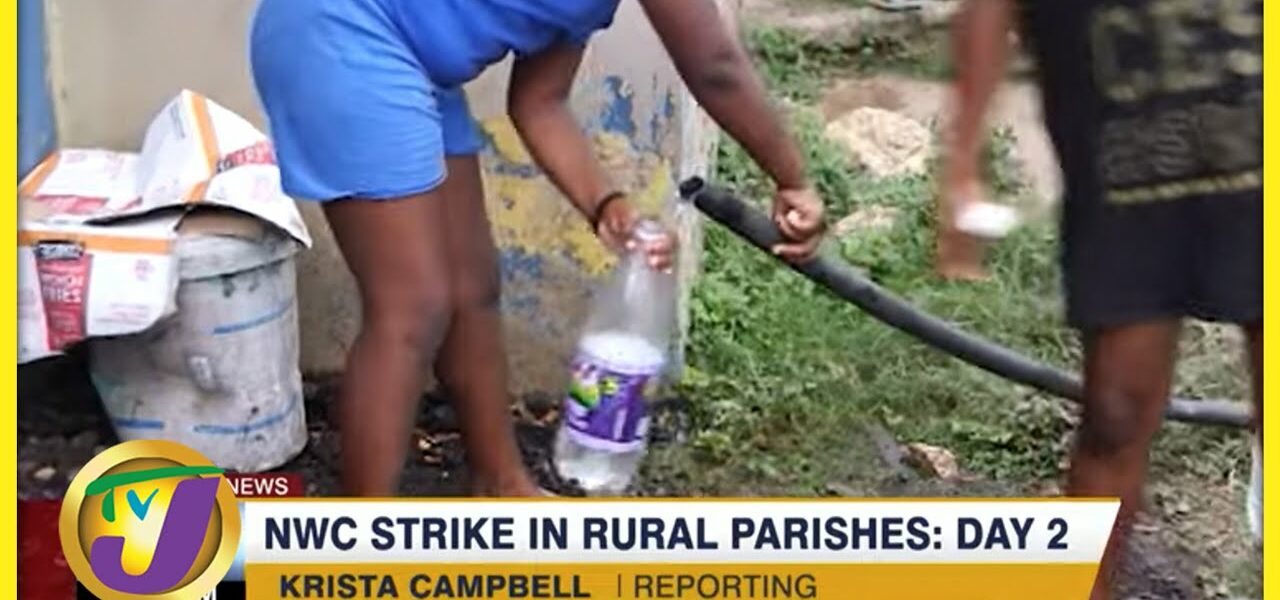 NWC Strike in Rural Parishes; Day 2 | TVJ News - May 11 2022 1