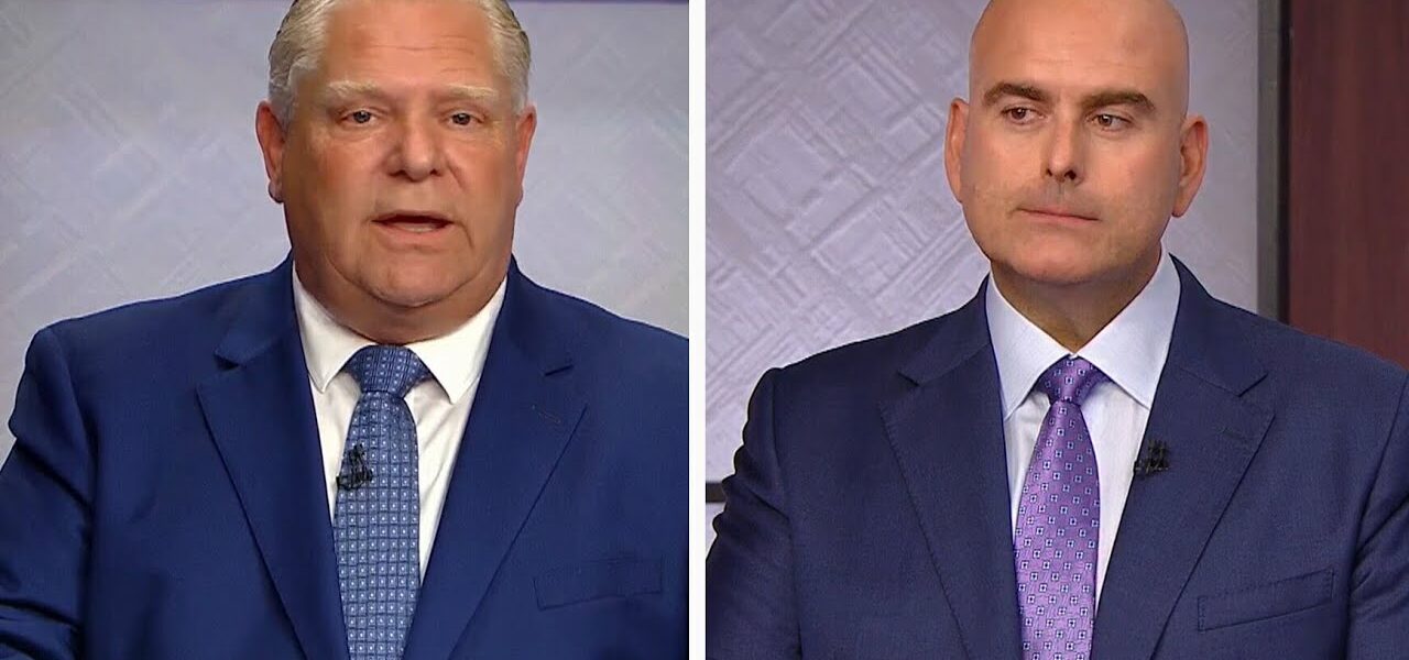 'Stop reading a script': Del Duca spars with Ford in Ontario's election debate 8