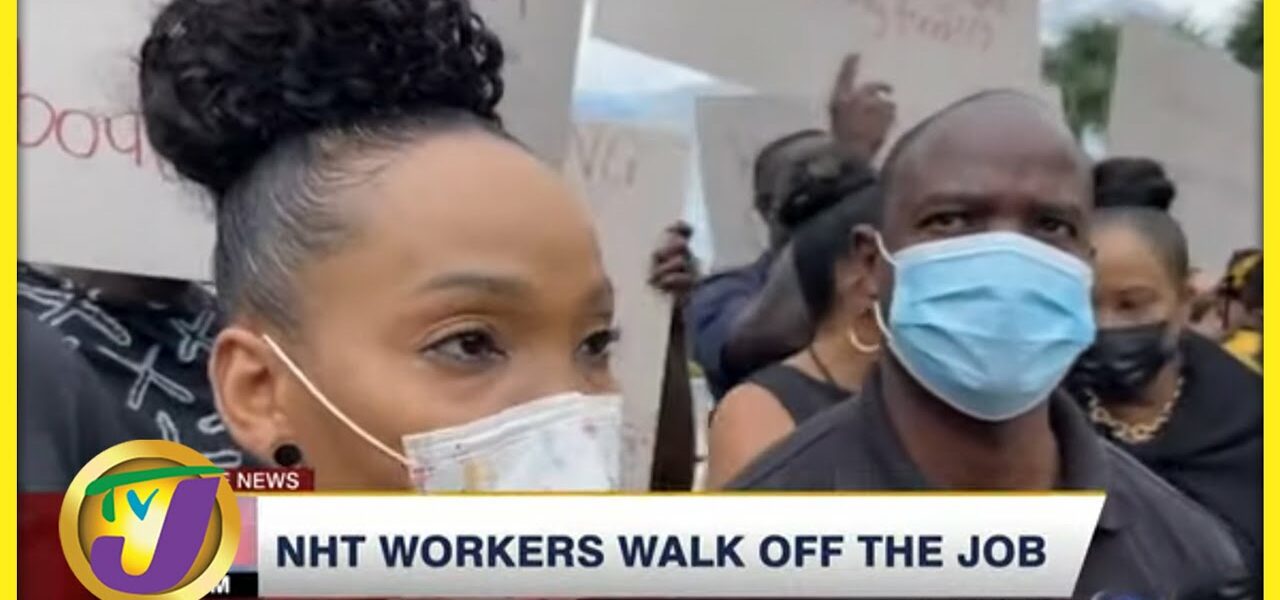 NHT Workers Walk off the Job #TVJNews - May 13 2022 1