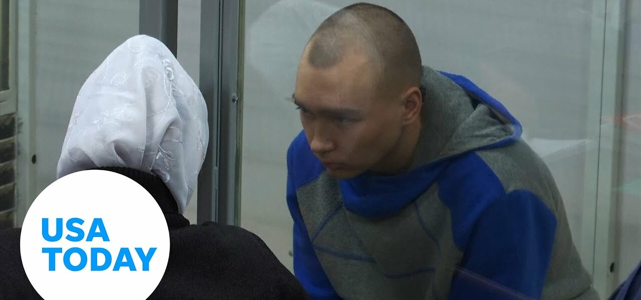 Russian soldier pleads guilty during Ukraine's first war crimes trial | USA TODAY 8