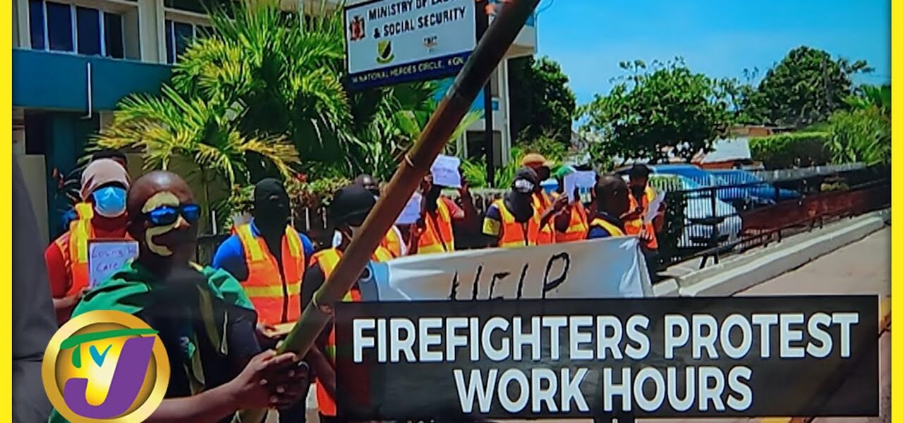 Firemen Stage Protest | TVJ News - May 17 2022 1
