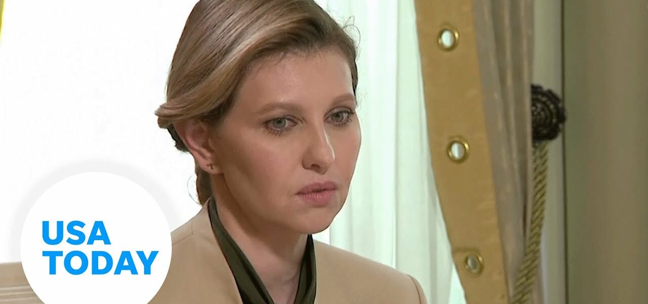 First lady of Ukraine speaks on Zelenskyy, family separation amid war | USA TODAY 5
