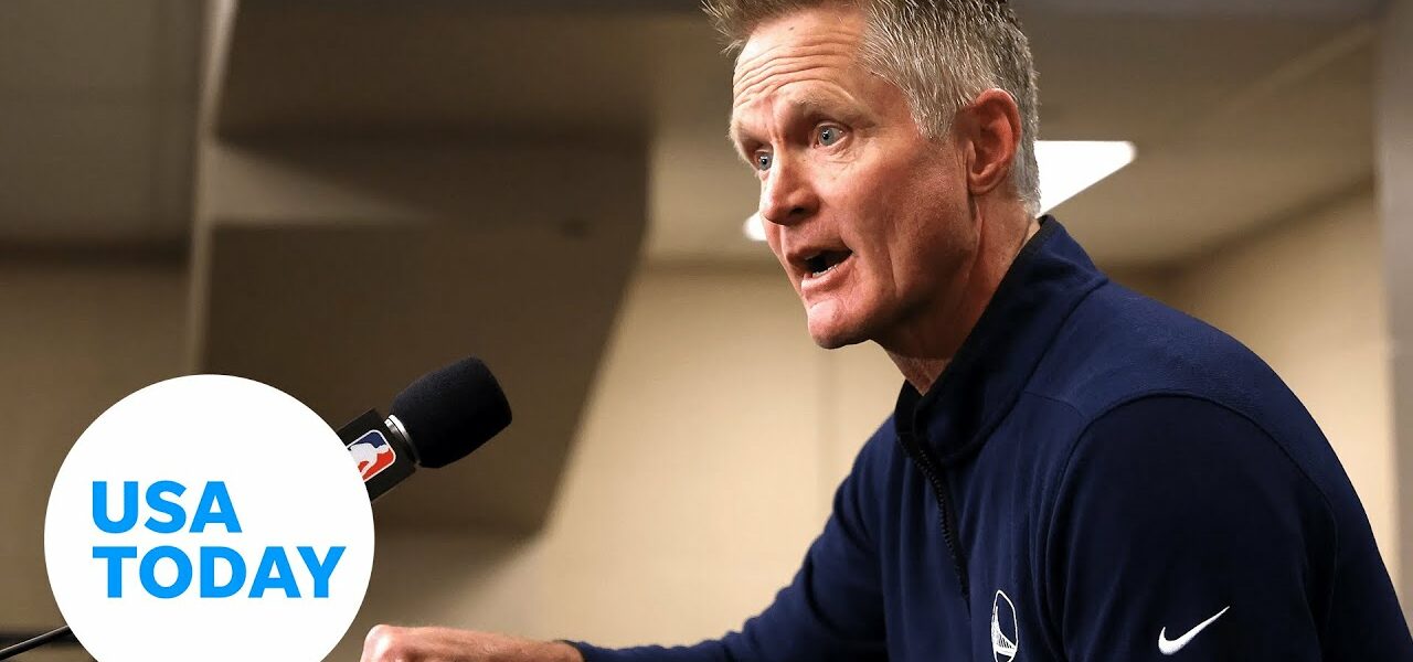 Steve Kerr gives passionate speech after deadly Texas school shooting | USA TODAY 1