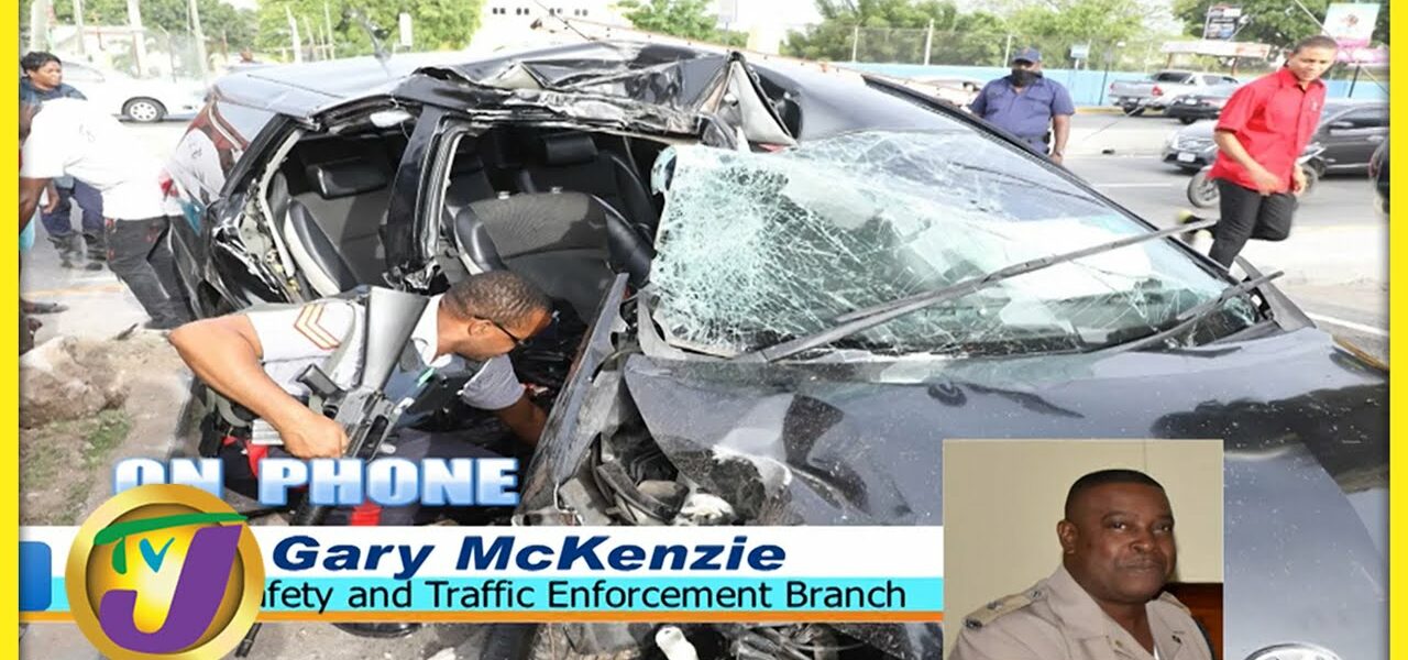 Update on Road Crashes with ACP Gary McKenzie | TVJ Smile Jamaica - May 25 2022 1