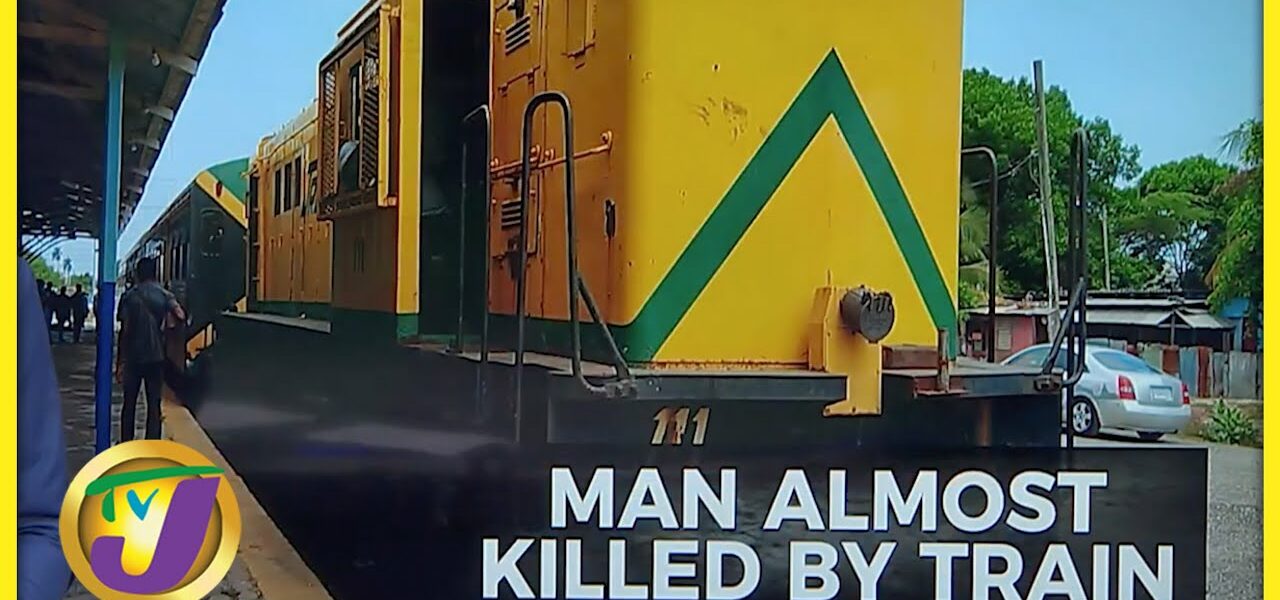 Man Almost Killed by Train | TVJ News - May 27 2022 1