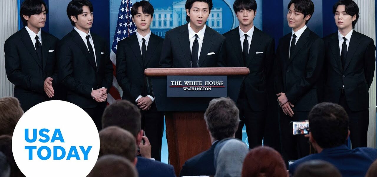 BTS joins White House press briefing, set to meet with President Biden | USA TODAY 1
