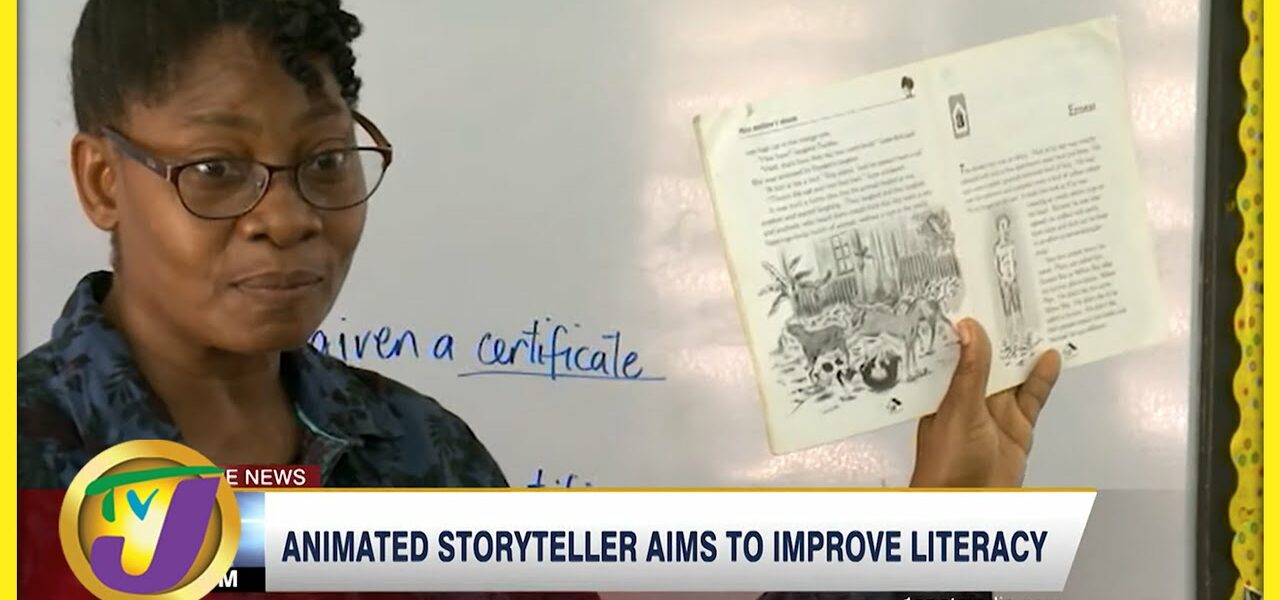 Animated Storyteller Christine Neil-Wright aims to Improve Literacy | TVJ News - May 30 2022 1