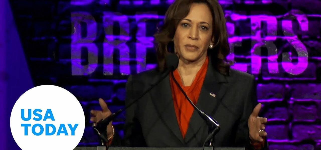 Harris blasts Supreme Court for abortion draft opinion, calls it 'assault on freedom | USA TODAY 3