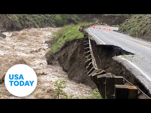Yellowstone closes after 'unprecedented' rain, flooding | USA TODAY 1