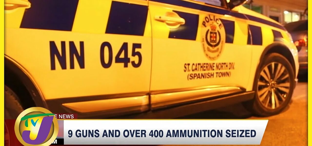 9 Guns & Over 400 Ammunition Seized | TVJ News - June 3 2022 1