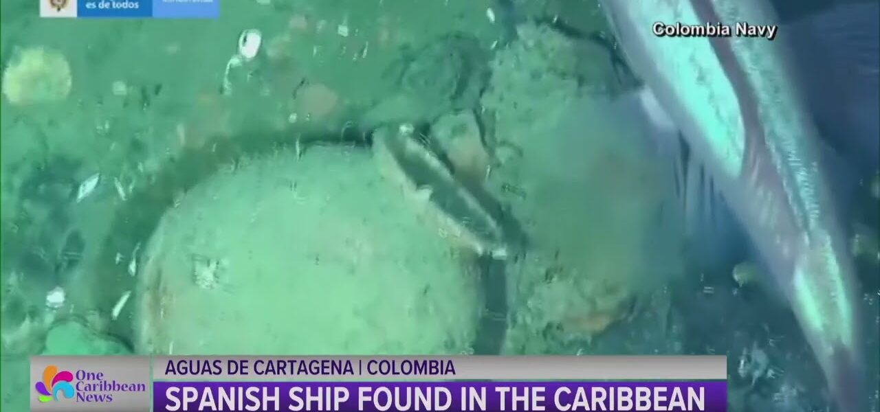 Spanish Ship Found Underwater in Caribbean 1