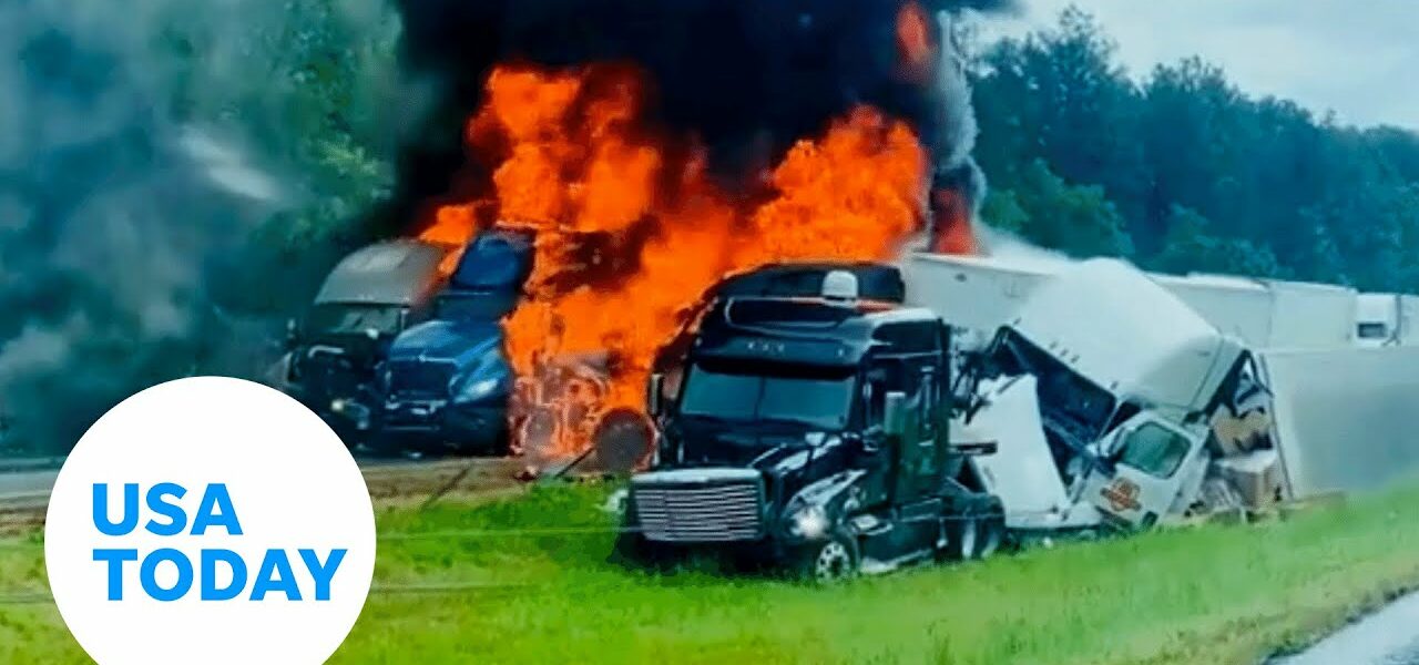Multiple dead after fiery crash on Arkansas interstate | USA TODAY 1