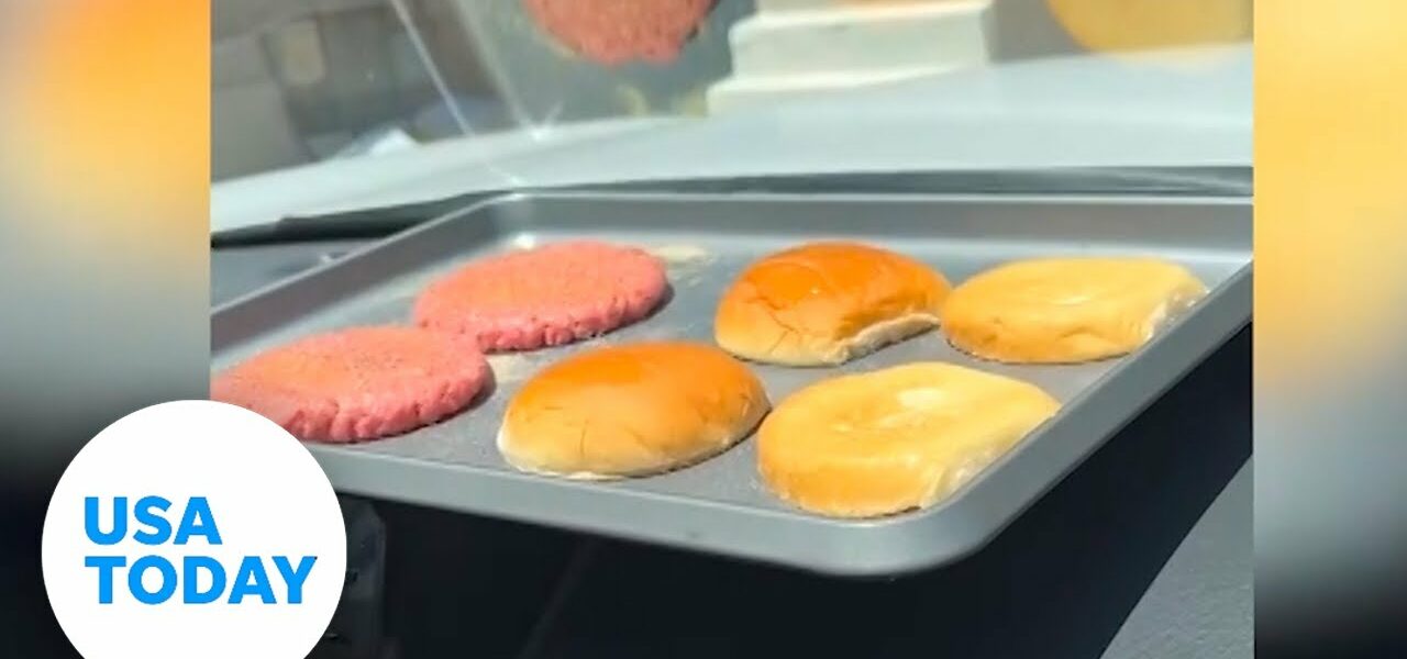 Arizona man cooks burgers in his car with record-breaking heat | USA TODAY 1
