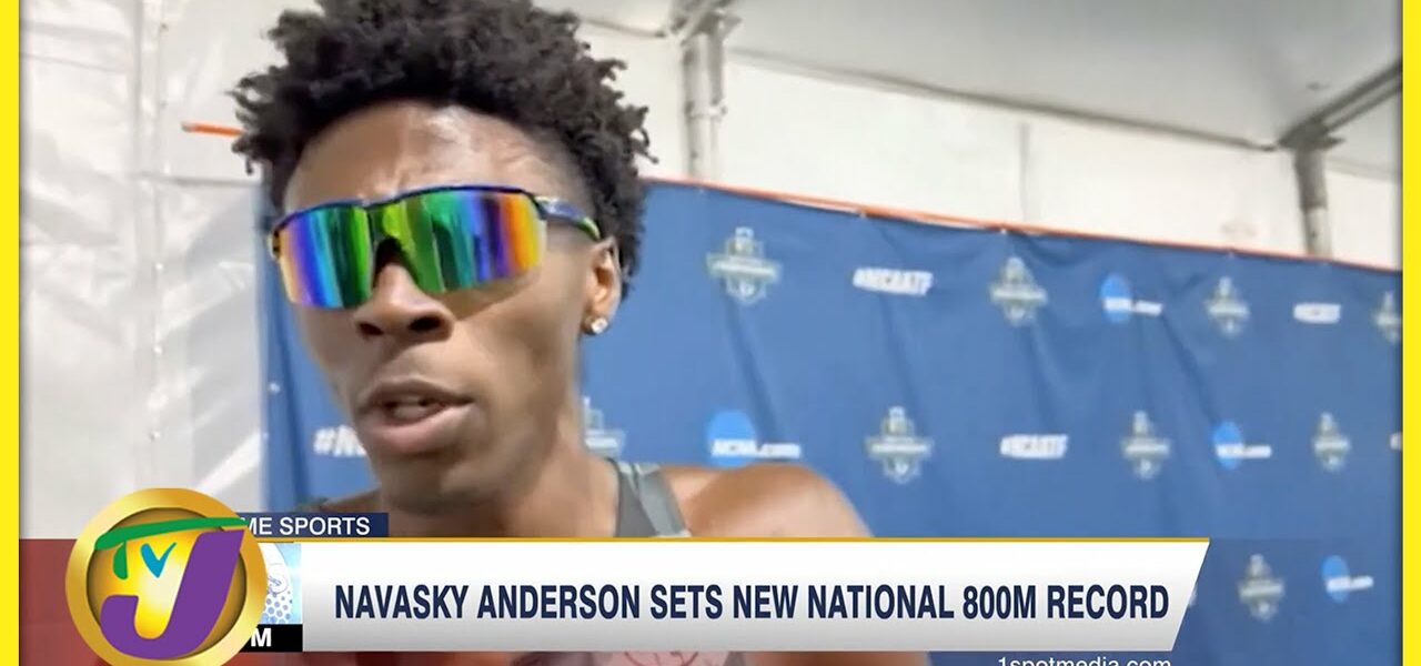 Navasky Anderson Sets New National 800m Record - June 11 2022 1