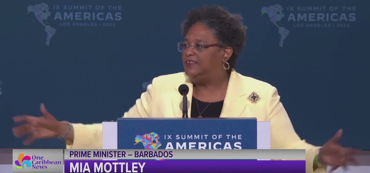 Barbados Prime Minister Mia Motley Urges Americas to Unite 1