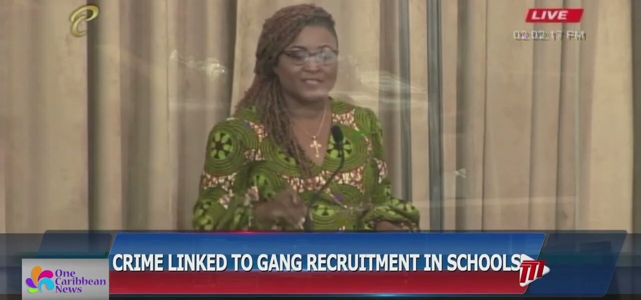 Trinidad & Tobago Education Minister on Link Between Crime, Gang Recruitment in Schools 2