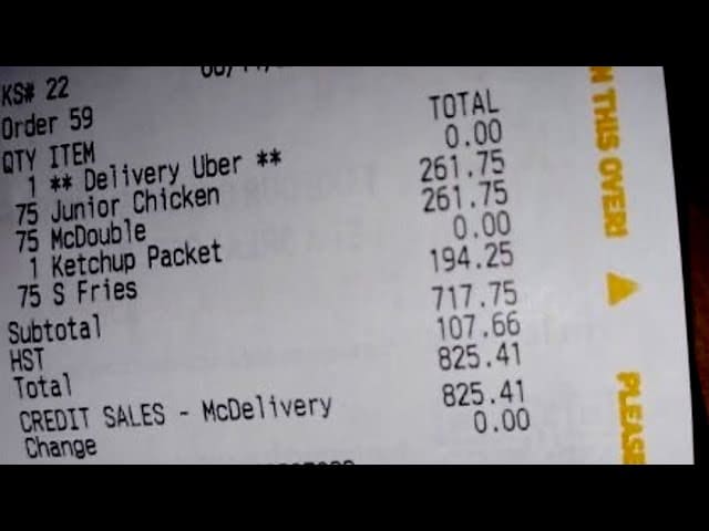 Halifax couple gets $825 of McDonald's for their wedding reception 1